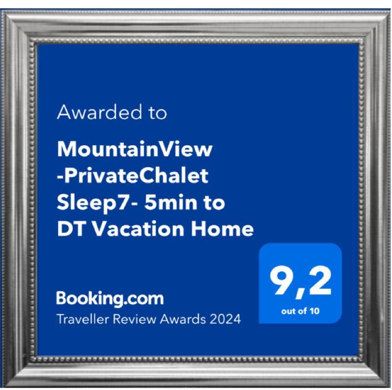 Mountainview -Privatechalet Sleep7- 5Min To Dt Vacation Home Канмор Экстерьер фото